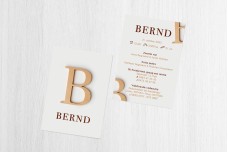 Houten letter